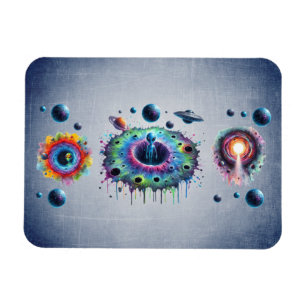 Cosmic Alien Worlds Magnet