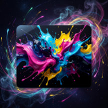 Cosmic Art Colorful Big Bang Explosion