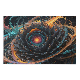 Cosmic Art Faux Canvas Print
