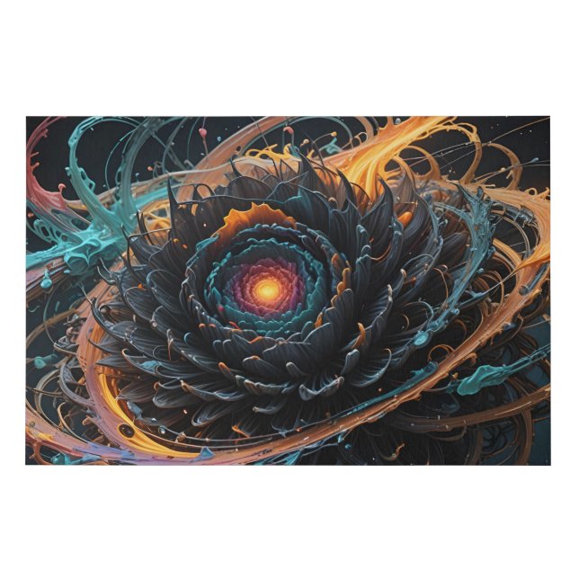 Cosmic Art Faux Canvas Print (Front)