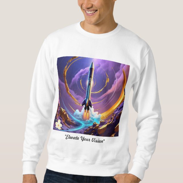 "Cosmic Ascent" Sweatshirt (Front)