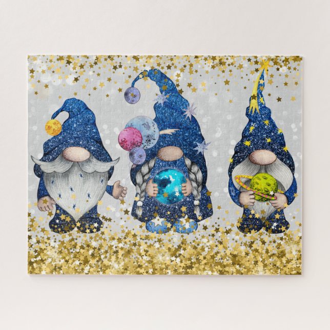 Cosmic Astronomy Gnomes    Jigsaw Puzzle (Horizontal)