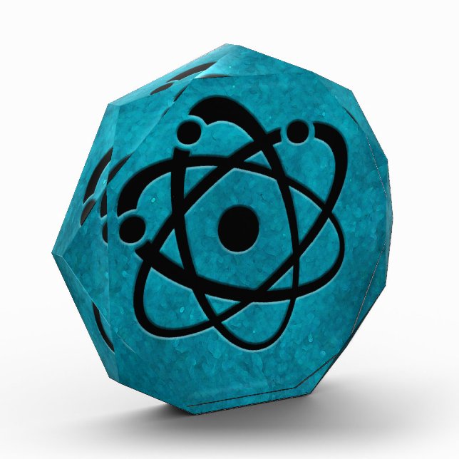 Cosmic Atomic Acrylic Award (Left)