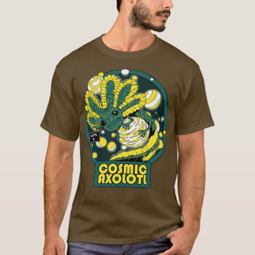 Cosmic Axolotl T_Shirt