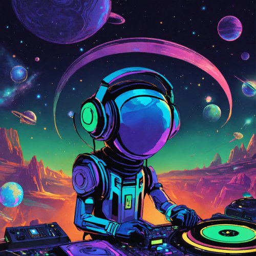 Cosmic Beats DJs Gear Transforms into a Party  T_Shirt