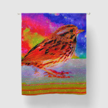 Cosmic Bird Dreamscape Art Print"