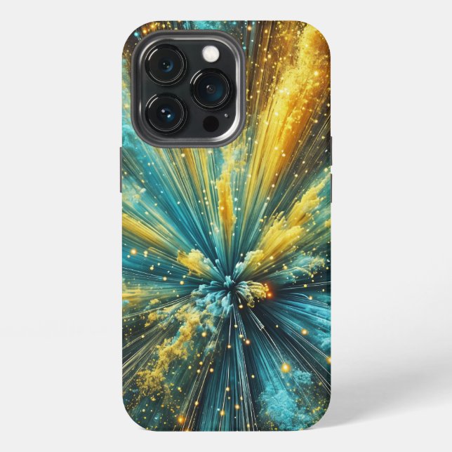 Cosmic blast iphone case (Back)