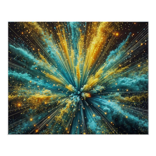 Cosmic blast poster (Front)