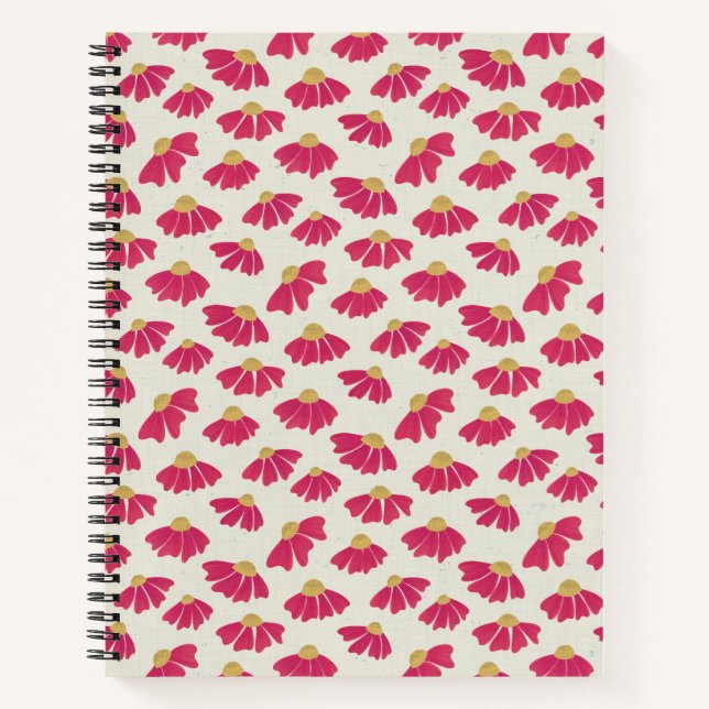 Cosmic Bloom Floating Notebook (Front)