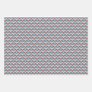Cosmic Bloom Set 1 Wrapping Paper Sheets