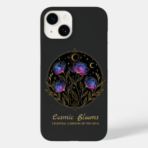 Cosmic Blooms – Celestial Floral Mandala flowers Case-Mate iPhone 14 Case
