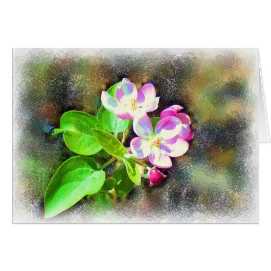 Cosmic Blossoms card (Front Horizontal)