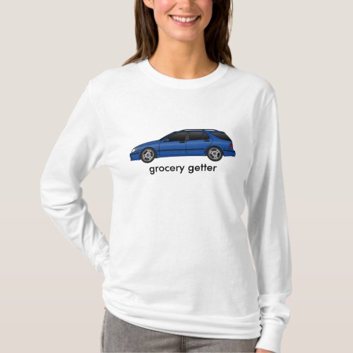 cosmic blue grocery getter T_Shirt