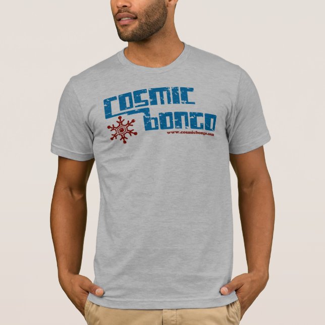 cosmic bongo snow flake t-shirt (Front)