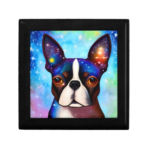 Cosmic Boston Terrier  Gift Box