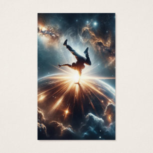 Cosmic Breakdancer Art – Galaxy Hip Hop Dance