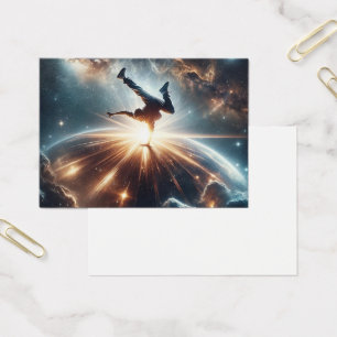 Cosmic Breakdancer Art – Galaxy Hip Hop Dance