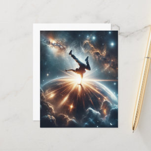 Cosmic Breakdancer Art – Galaxy Hip Hop Dance