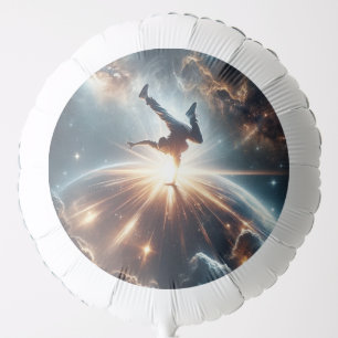 Cosmic Breakdancer Art – Galaxy Hip Hop Dance Balloon