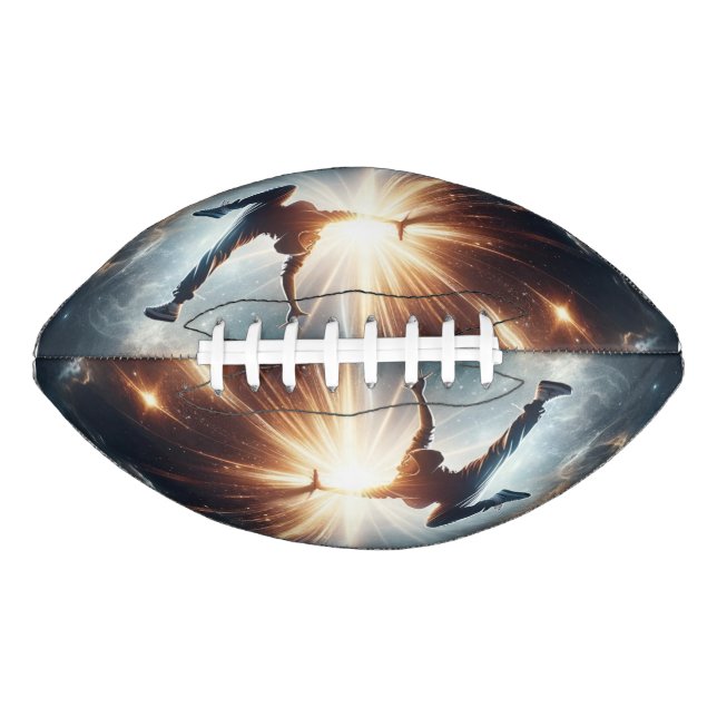 Cosmic Breakdancer Art – Galaxy Hip Hop Dance Football (Front)