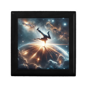 Cosmic Breakdancer Art – Galaxy Hip Hop Dance Gift Box