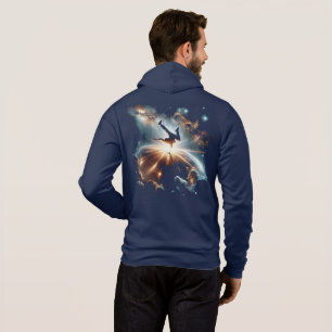 Cosmic Breakdancer Art – Galaxy Hip Hop Dance Hoodie