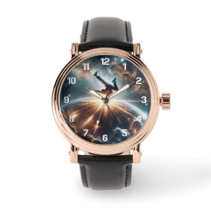 Cosmic Breakdancer Art – Galaxy Hip Hop Dance Watch