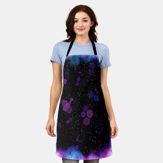 Cosmic Bubble Flow Apron (Worn)