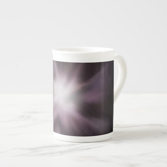 Cosmic Burst Artwork Bone China Mug (Front Right)