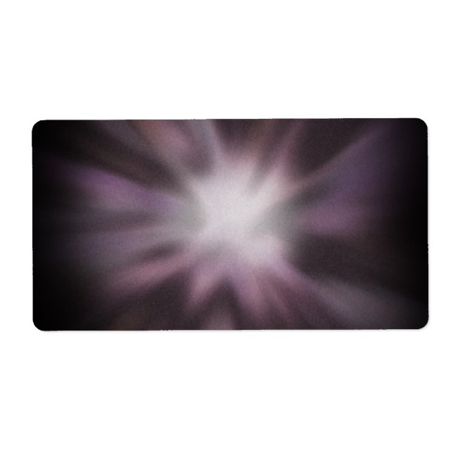 Cosmic Burst Artwork Label (Front)