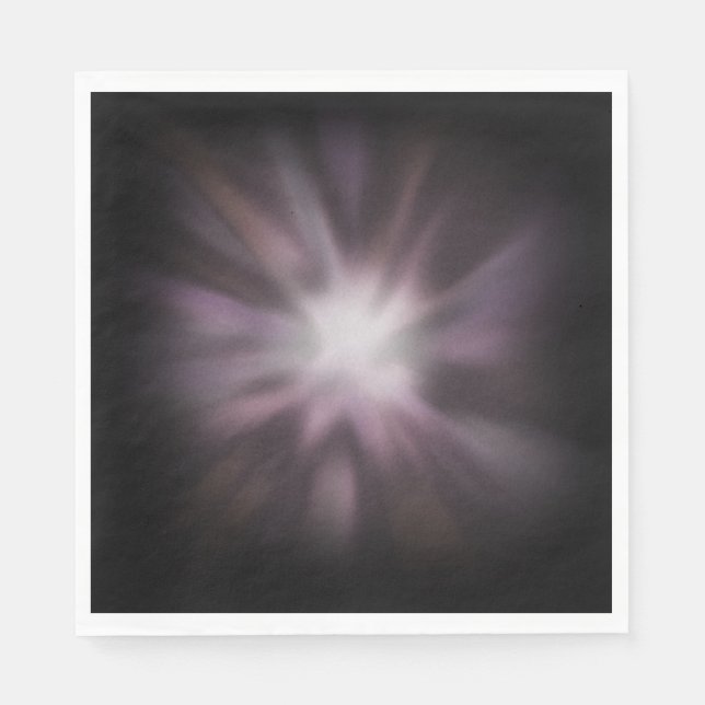 Cosmic Burst Artwork Paper Napkins (Front)