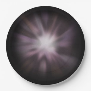 Cosmic Burst Artwork Paper Plates