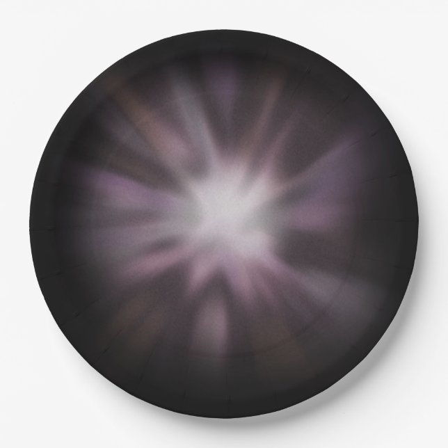 Cosmic Burst Artwork Paper Plates (Front)