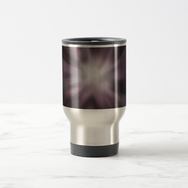 Cosmic Burst Artwork Travel Mug (Center)