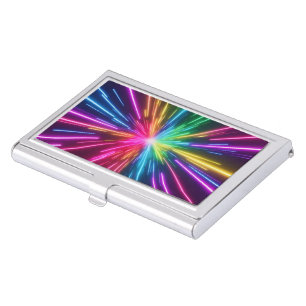 Cosmic Burst Business Card Case