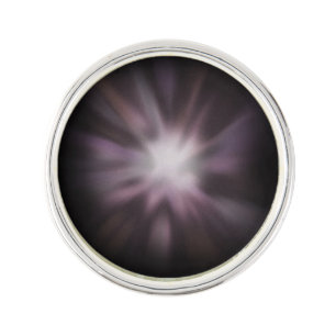 Cosmic Burst - Space Explosion on Black Pin