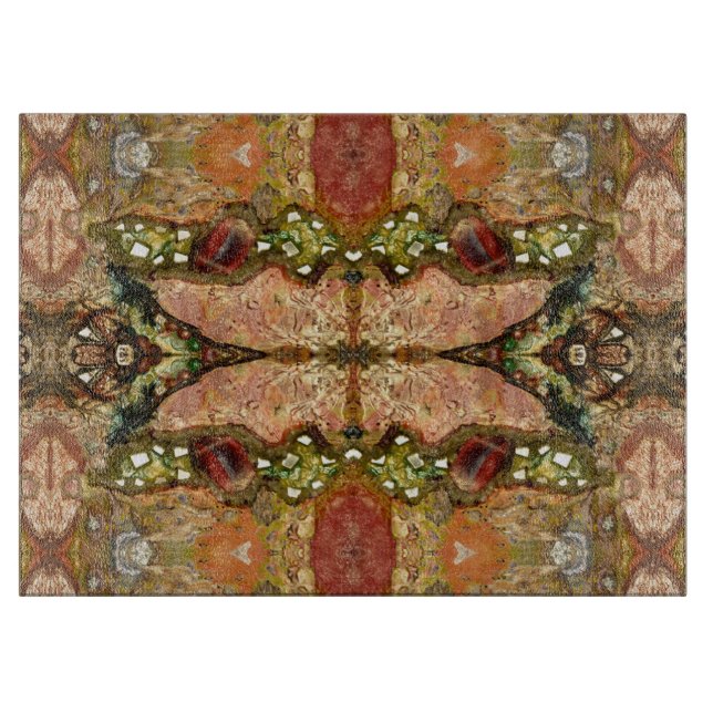 Cosmic Butterfly Cutting board by Deprise (Front)