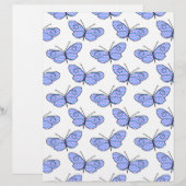 Cosmic Butterfly Pattern (Front/Back)