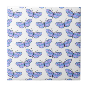 Cosmic Butterfly Pattern Tile