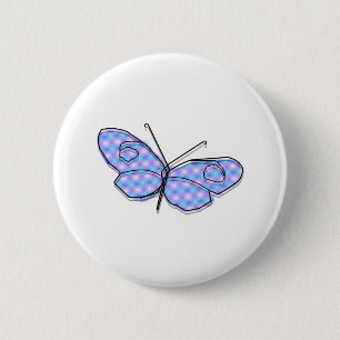 Cosmic Butterfly Pinback Button
