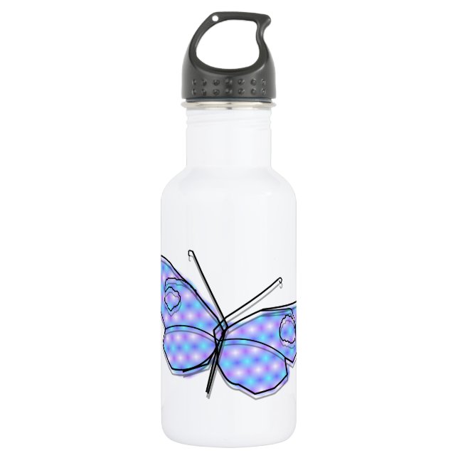 Cosmic Butterfly Water Bottle (Front)