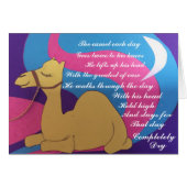 Cosmic camel poem (Front Horizontal)