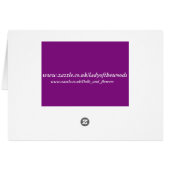 Cosmic camel poem cards (Back Horizontal)