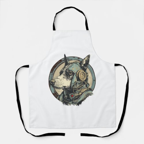 Cosmic Canine Classic T_Shirt Apron