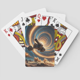 Cosmic Cannon Chaos Poker Cards
