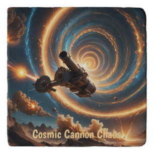 Cosmic Cannon Chaos Trivet