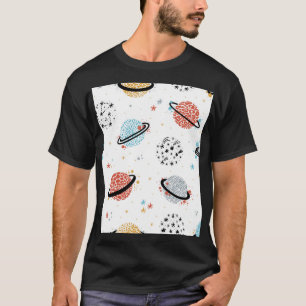 Cosmic Cartoons: Vintage Space Wonders T-Shirt