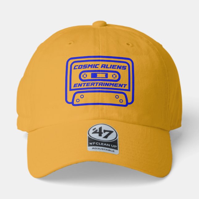 Cosmic Cassette Dad Hat (Front)