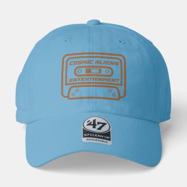Cosmic Cassette Dad Hat (Front)