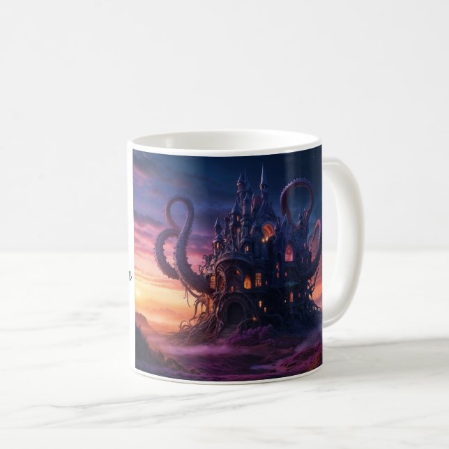 Cosmic Castle from Aeons Long Past Coffee Mug (Front Right)